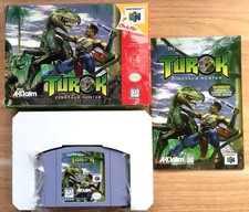 TUROK 1 DINOSAUR HUNTER COMPLET BOÎTE NOTICE NINTENDO 64 N64 NTSC USA CIB OVP GC