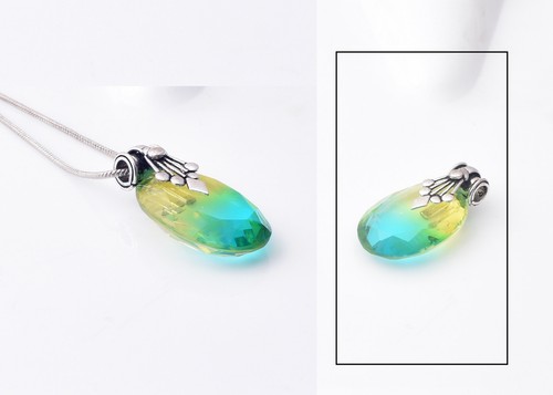 Pendentif fait main pierre