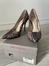 Escarpins Léopard San Marina Talon Aiguille Très Tendance 