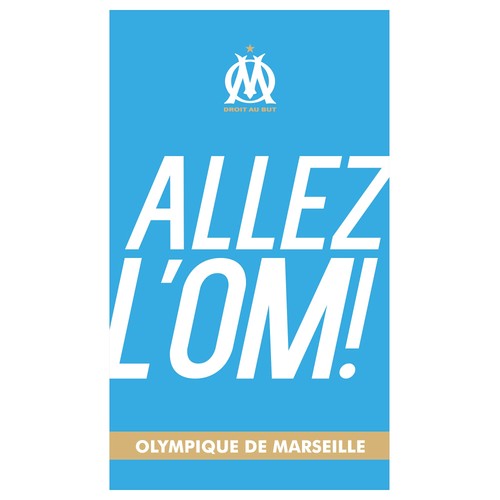 Allez drap plage 70x120 - plage,
