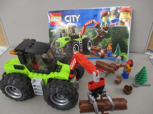 Lego 60181 tracteur forestier - lego,