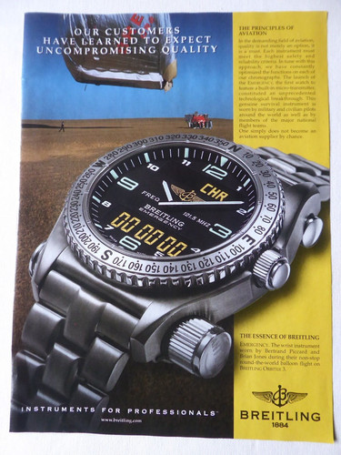 2000 pub montre breitling - 1/2000,