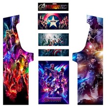 Stickers avengers pour Borne d'Arcade MAME - L'Univers de Jeu Incontournable !