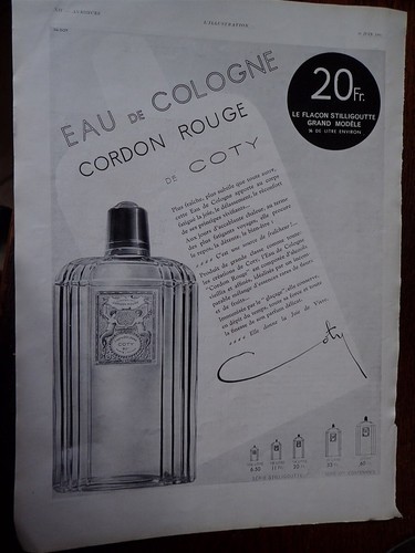 Coty eau cologne cordon - coty,