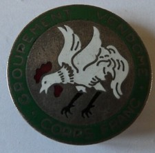 FORCES FRANCAISES DE L INTERIEUR CORPS FRANCS VENDOME CS 17*