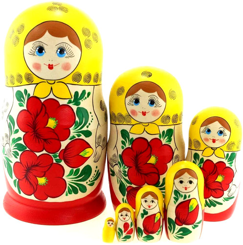 Grande poupee russe classique - poupee,