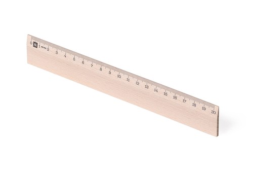 Règle bois échelle mm - règle, en