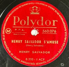 Henry Salvador : Chanson