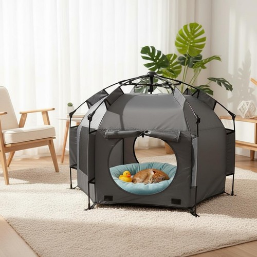 Enclos chat pliable portable - enclos,