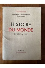 Histoire du monde de 1919 à 1937 Léon Cahen, Raymond Ronze, Emile Folinais