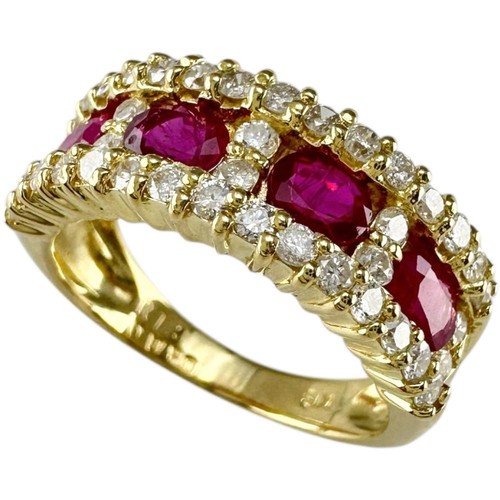 Bague rubis 1 - bague, ct