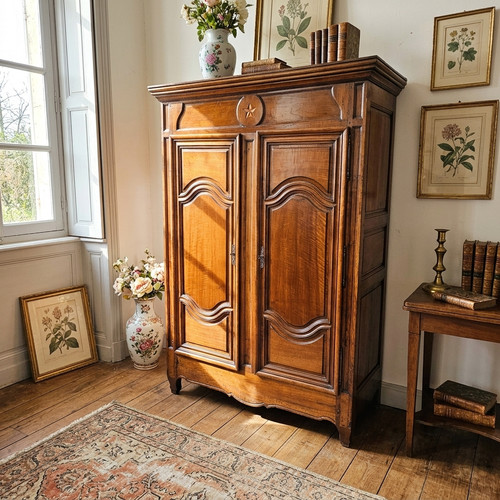 Armoire noyer louis - armoire,