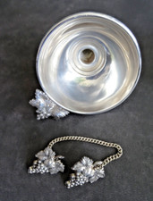 ENTONNOIR A VIN METAL ARGENTE