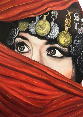 Oil painting original arianism - oil, original/arianism