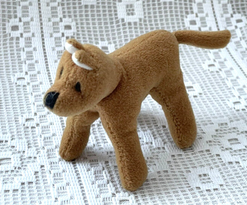Mini peluche chien 5cm - mini,