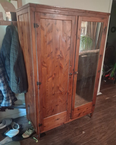Freestanding wardrobe armoire - wardrobe,