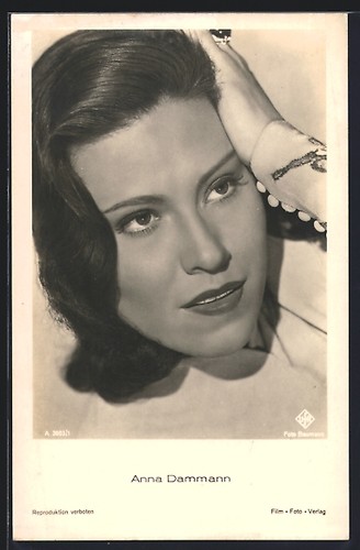 Carte postale actrice - carte, l'actrice