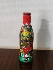 ✨ Vintage Bouteille Collector Coca-Cola Coke by MIKA Édition Limitée Pleine ✨