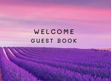 Welcome Guest Book Beautiful