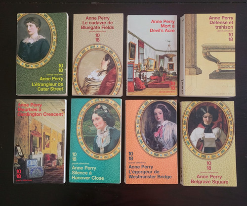 Anne perry lot livres - lot,