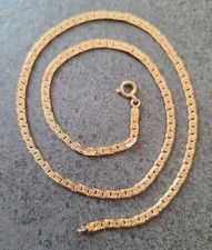 Collier Chaîne En Plaqué Or