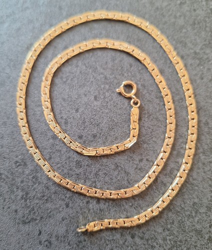 Collier chaîne plaqué or - collier,