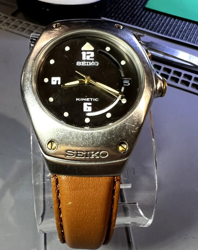 Rare seiko kinetic watch - seiko,