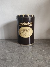 Boite En Métal Vintage Chokotoff Côte D'or