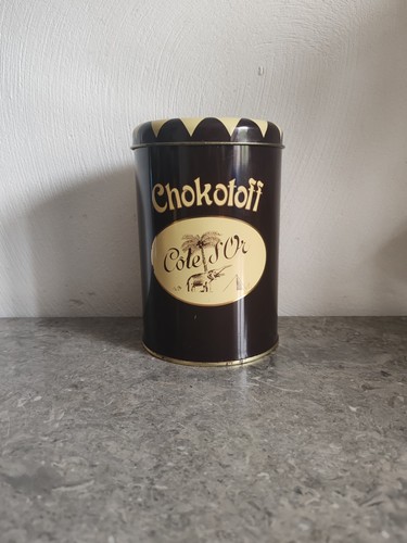 Boite métal vintage - en,