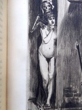 CURIOSA Etudes Filles MAUCLAIR illuustré 40 SUPERBES EAUX FORTES LOBEL RICHE 58