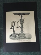 Table et Lampadaire en bronze