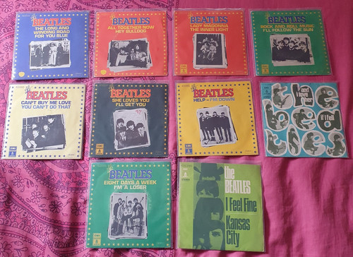 The beatles lot de 10 - beatles,