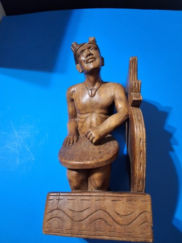 Vtg african tribal art - art, hand