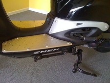 Aluminium Marche-Pied & Plaque Latérale Plancher Aucun Plastique Moto /