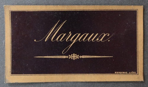 Ancienne étiquette vin