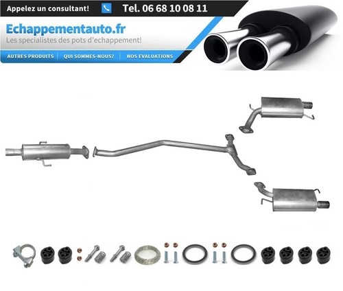 échappement mazda 2 5 - Échappement, 2.0/2.5