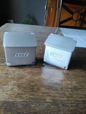 2 CENDRIERS SNCF ALUMINIUM VINTAGE ANNEES 60 TRAIN FRANCE