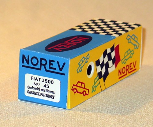 Norev fiat 1500 - norev, boite