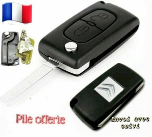 Coque clé plip télécommande - clé,
