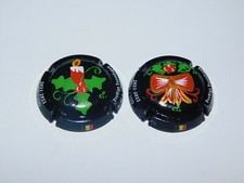 2 Capsules de champagne peinte