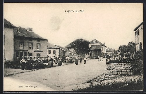 Cpa saint blaise - saint-blaise,, de