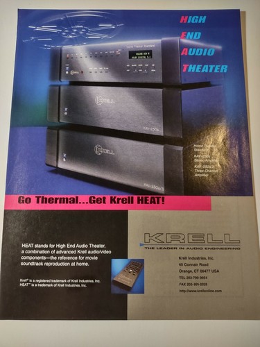 Krell kav 250a high end - high, audio