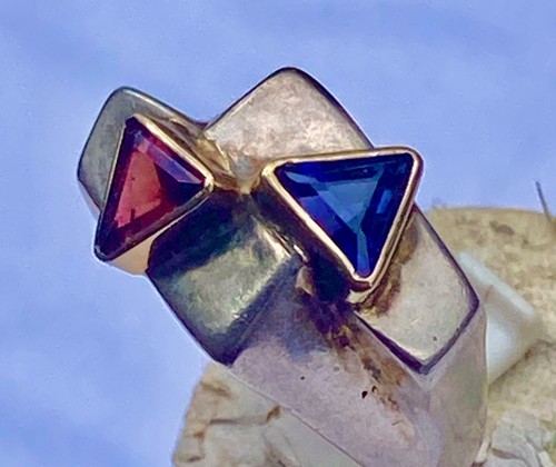 Bague moderniste argent - bague,