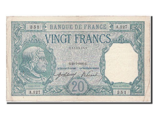Billet france francs - billet,, 20