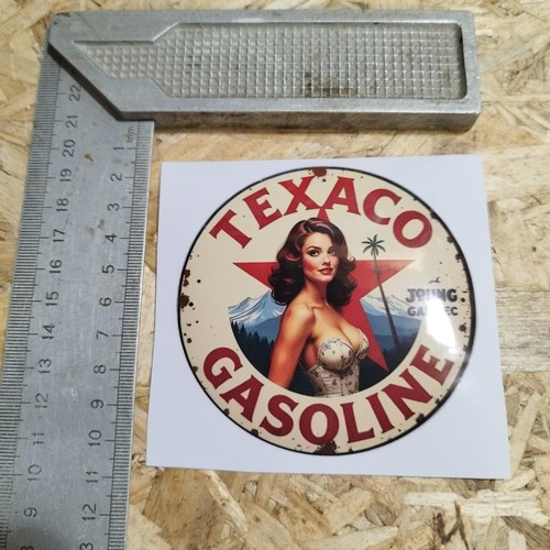 Stickers pin up texaco - ++,