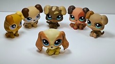 Littlest PetShop LOT Chiot Puppy Dog  #1482 2235 1052 143 760 Spaniel #2-88 -116
