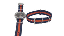 Bracelet montre NATO en 18mm - Au choix 4 modèles.