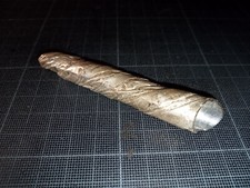 CESAR BALDACCINI partie basse VIDE stylo-Plume Cigare-papier-etain argenté César