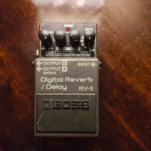 Boss digital reverb - digital, reverb/delay