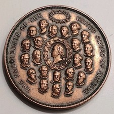 ETATS UNIS -Rare médaille